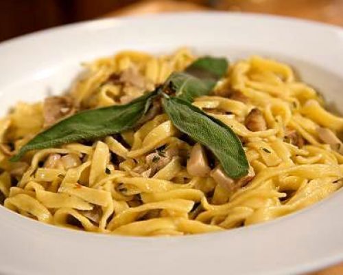 Tagliatelle with Porcini Mushrooms